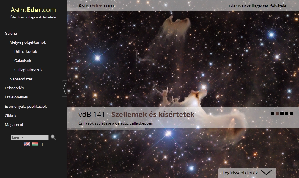 AstroEder.com homepage AstroEder.com homepage